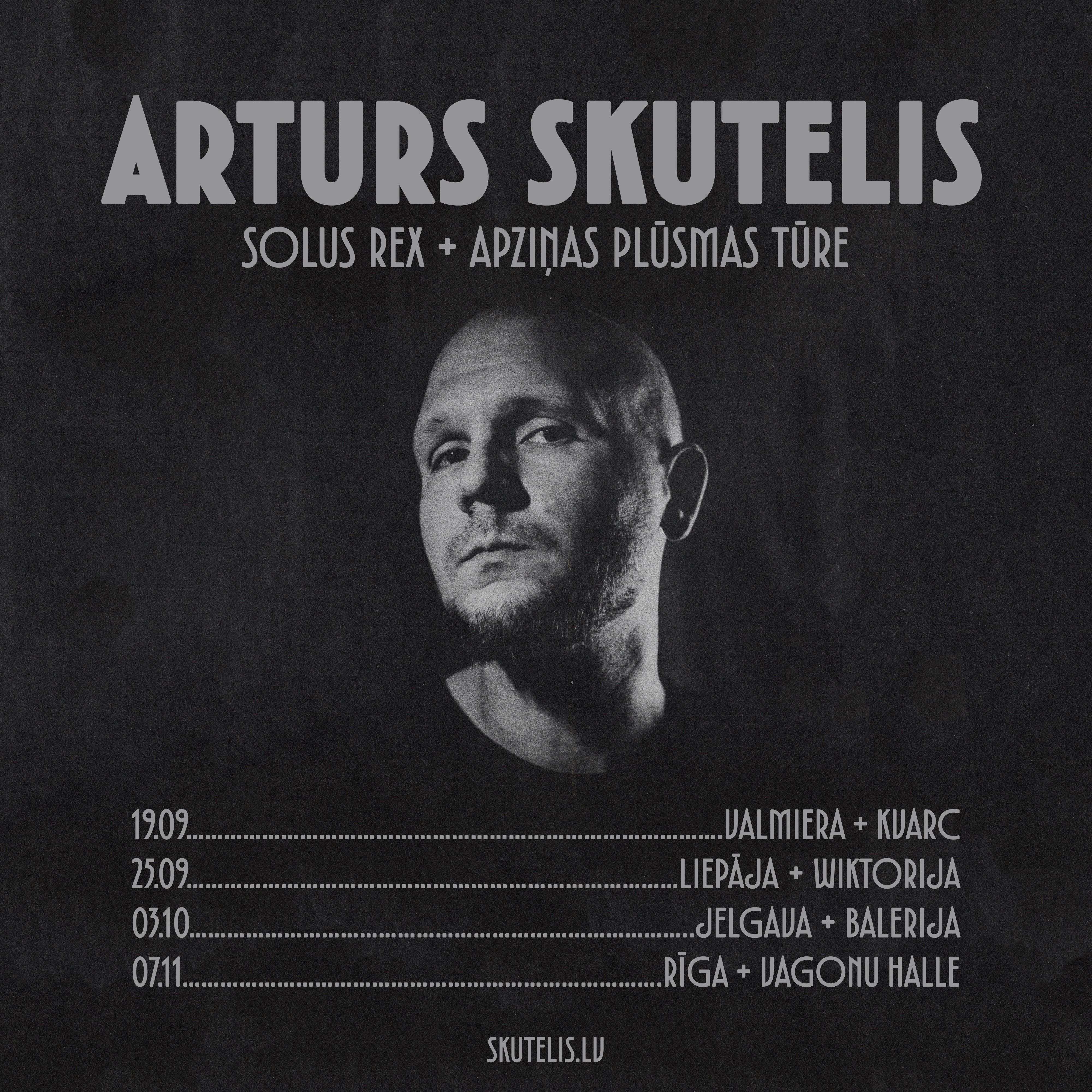 Rudenī notiks Solus Rex + Apziņas plūsmas tūre